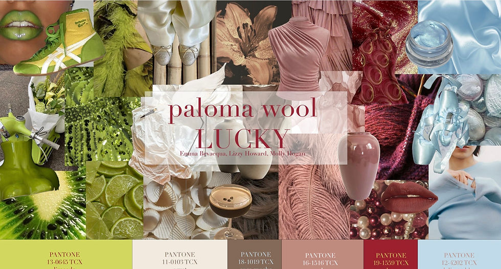 Lucky/Paloma Wool S/S27 forecast