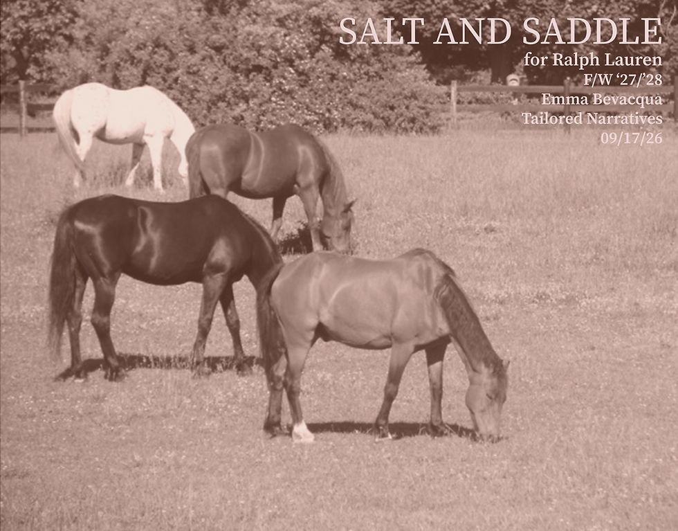 Salt and Saddle Capsule Collection