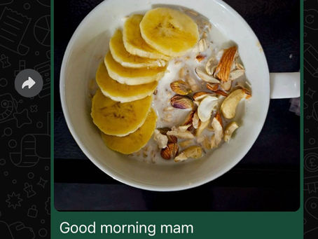 Learnings by Food Therapy Students (one Uncooked Meal Per Day)