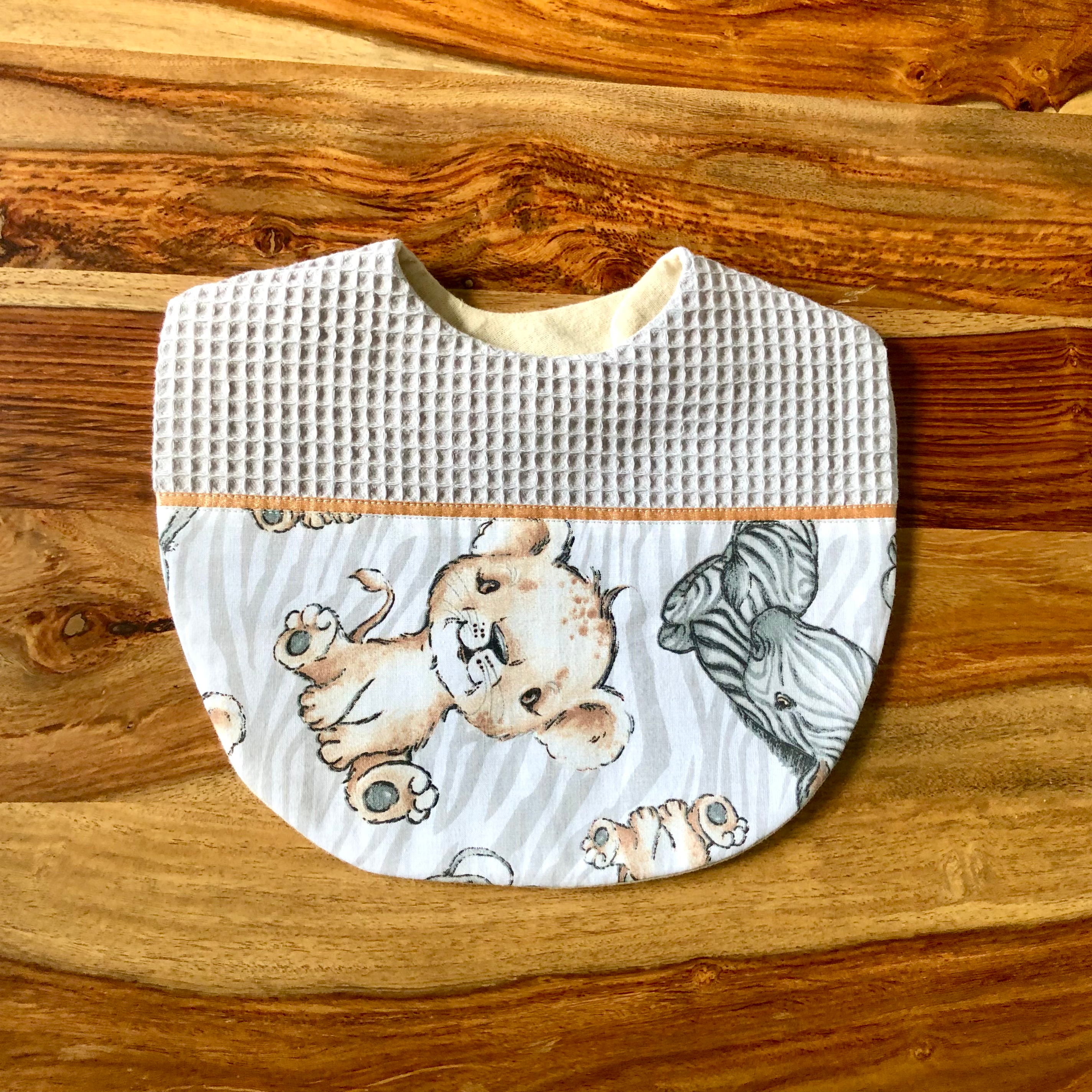 Bavoir bébé "Savane"