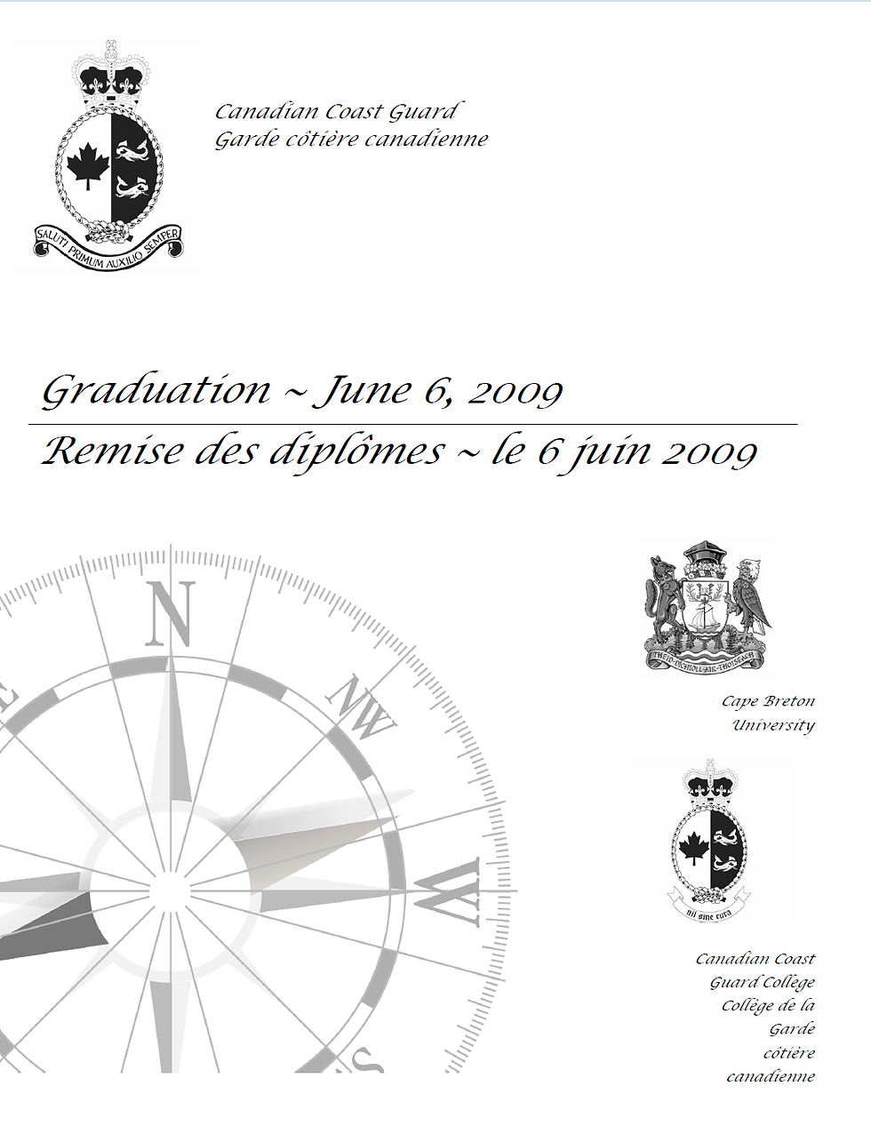 2009 Program
