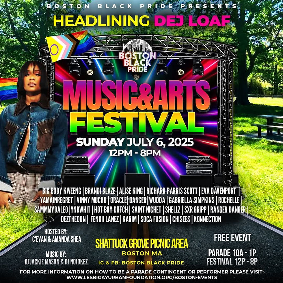 Boston Black Pride Music & Arts Festival