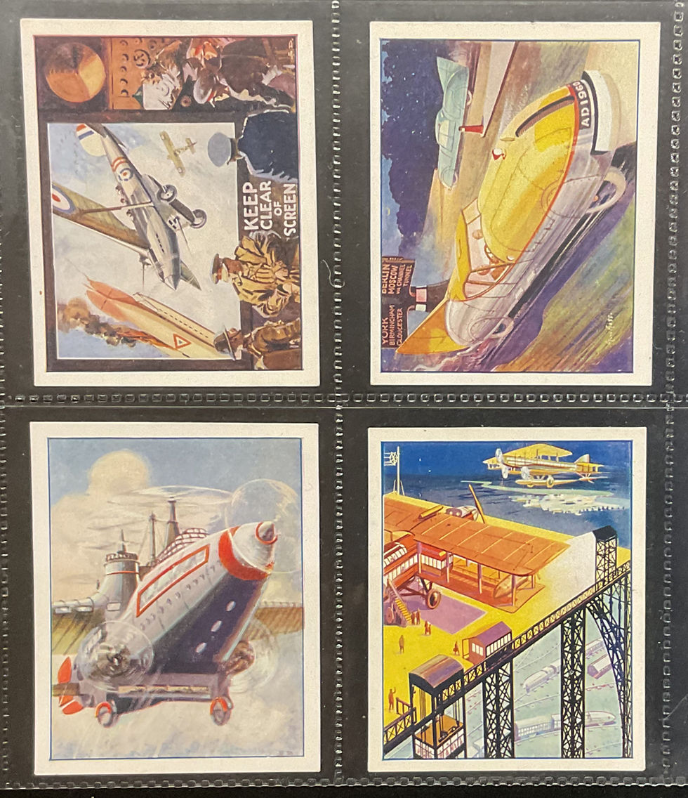 Thumbnail: Gem Marvels Of The Future Trade Cards