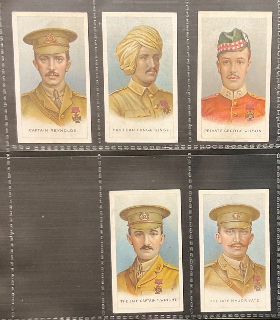 Thumbnail: Imperial Tobacco Co Canada Victoria Cross Heroes Cigarette Cards