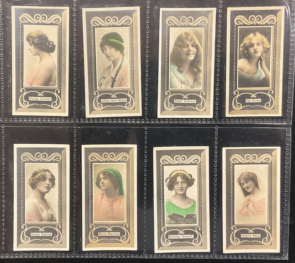 Thumbnail: Phillips British Beauties 55-108 Matt Cigarette Cards