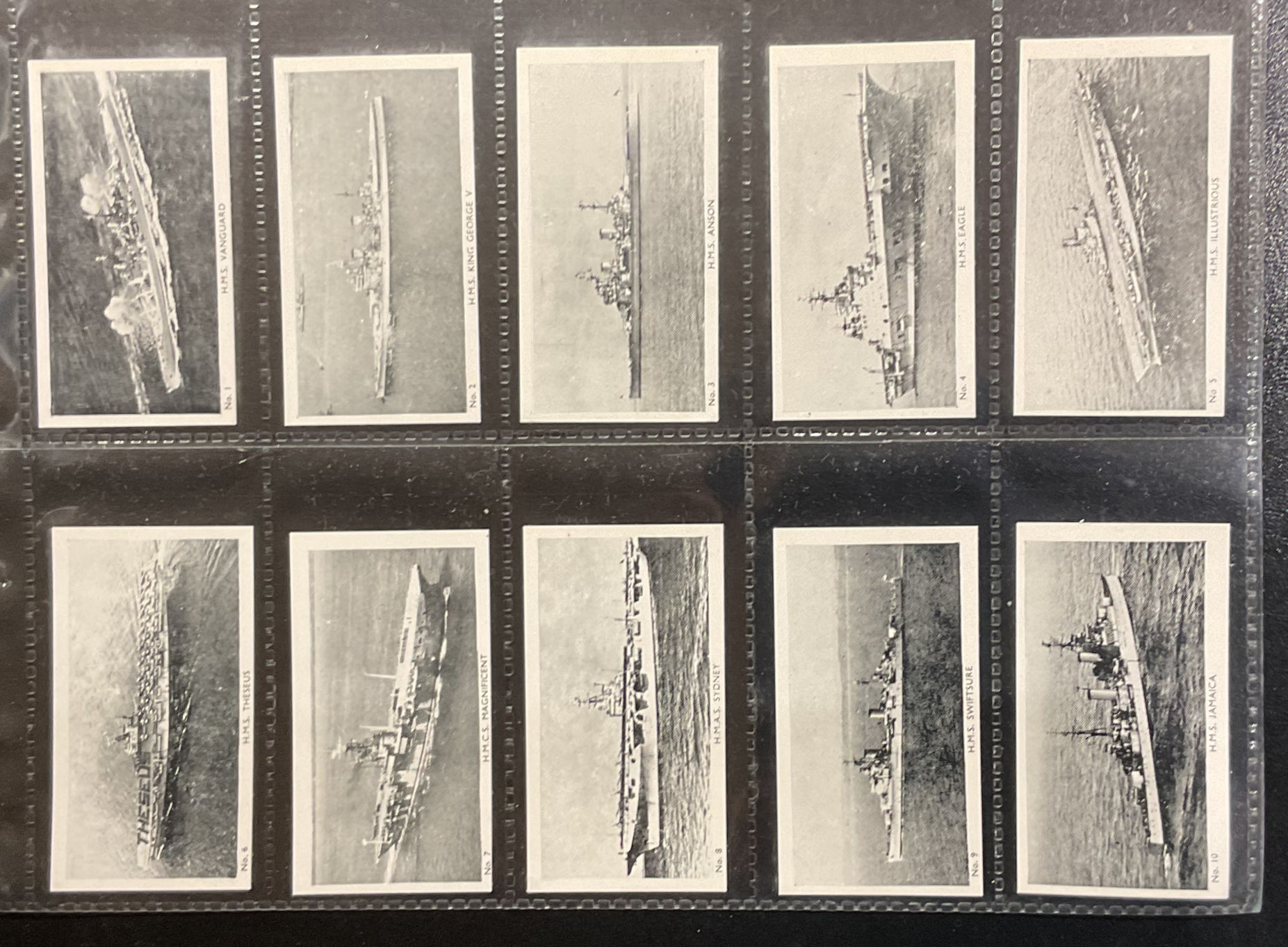 Beano Gum Ships Of The Royal Navy Bubblegum Cards