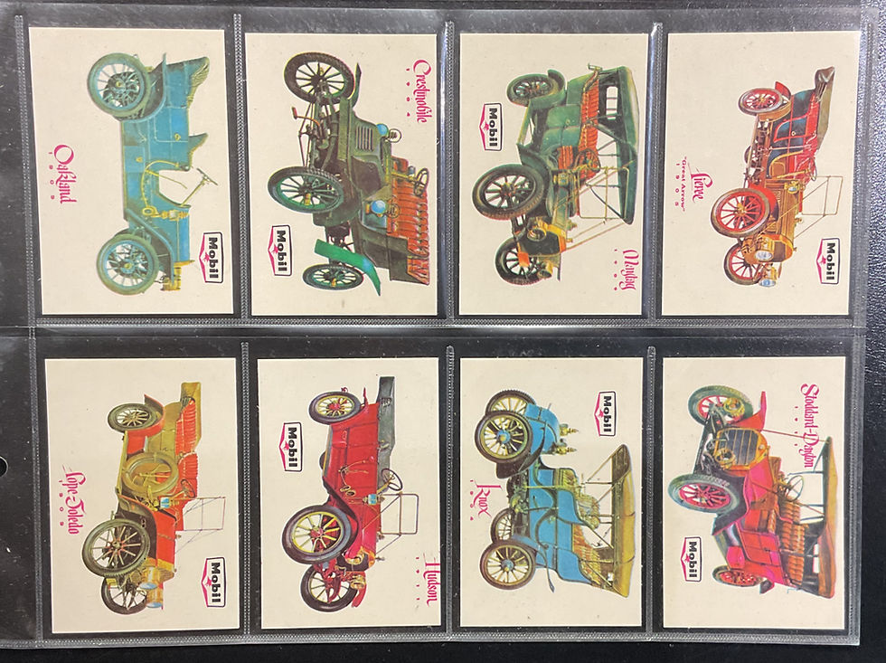 Thumbnail: Mobil Veteran Cars South African Issue Trade Cards