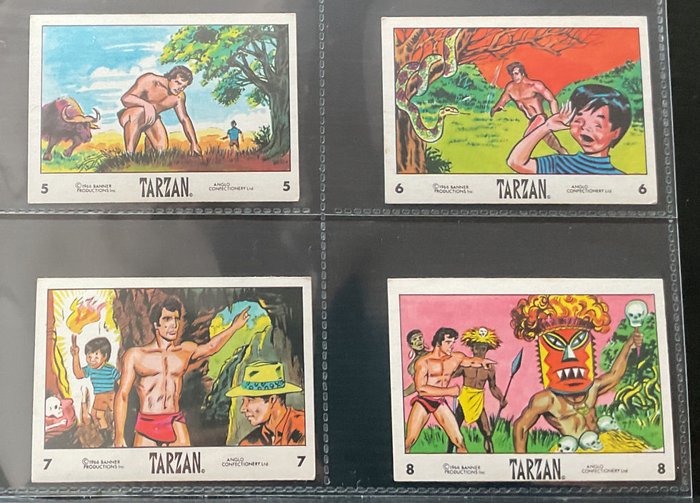 Thumbnail: Anglo Tarzan Confectionary Cards