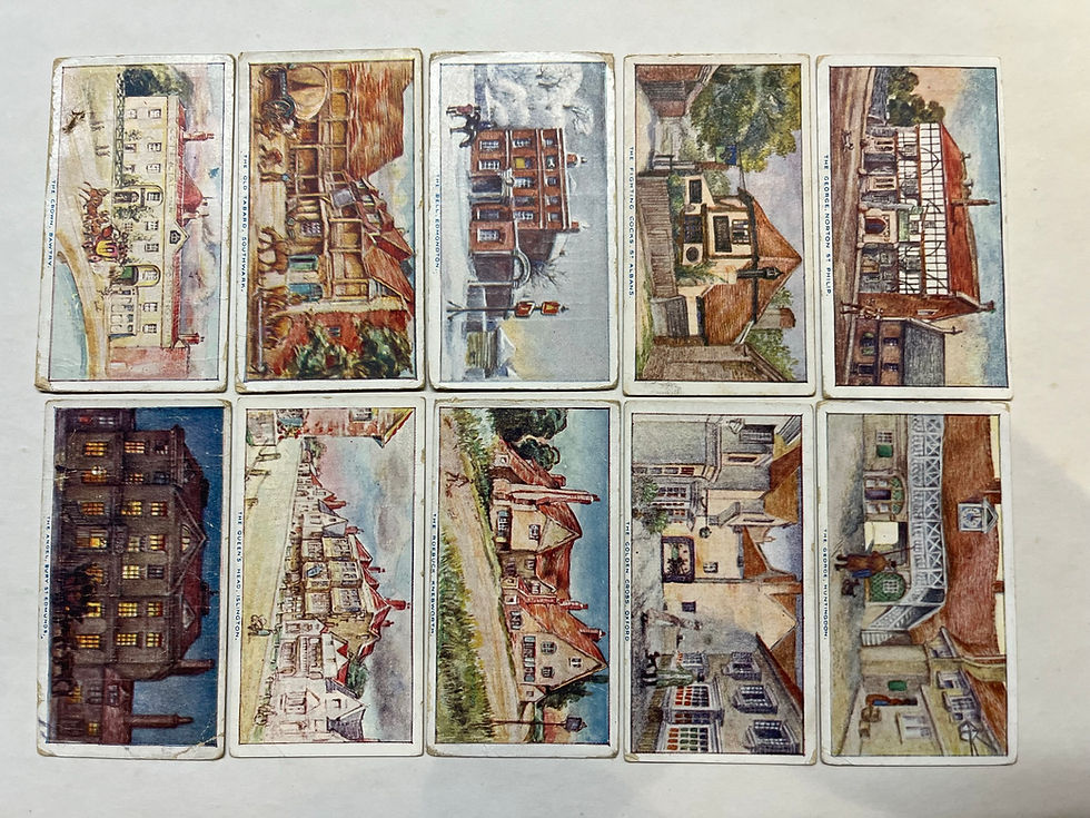 Thumbnail: Illingworth Old Hostels Cigarette Cards