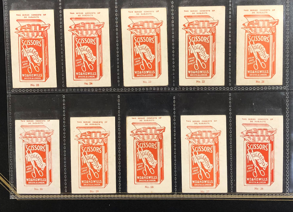 Thumbnail: Wills Scissors Actresses Mauve Surround Cigarette Cards