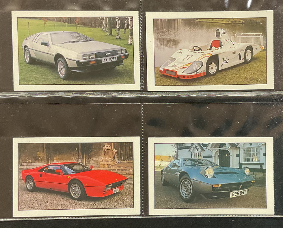 Thumbnail: Patrick Collection Vintage Cars Trade Cards