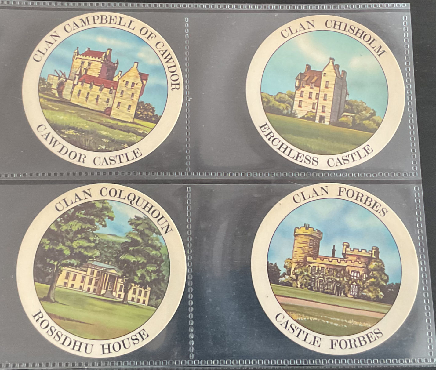 Teachers Scottish Clans & Castles Trade Cards