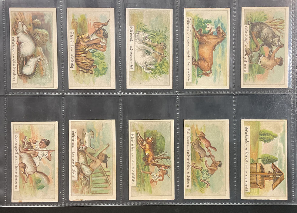 Thumbnail: British American Tobacco B.A.T Eagle Bird Siamese Dreams Cigarette Cards