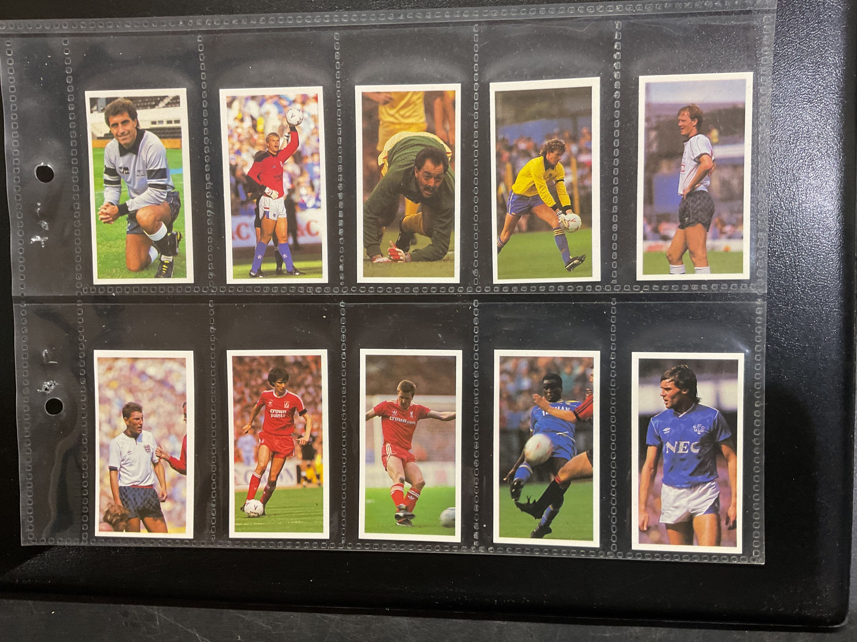 Bassett Barratt Division Football Candy Sticks 1988 - 89 Confectionary Cards