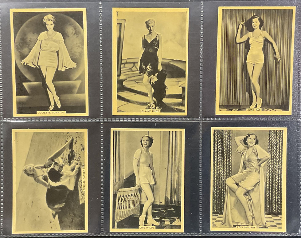Thumbnail: British American Tobacco B.A.T Grace And Beauty 1st Series Cigarette Cards