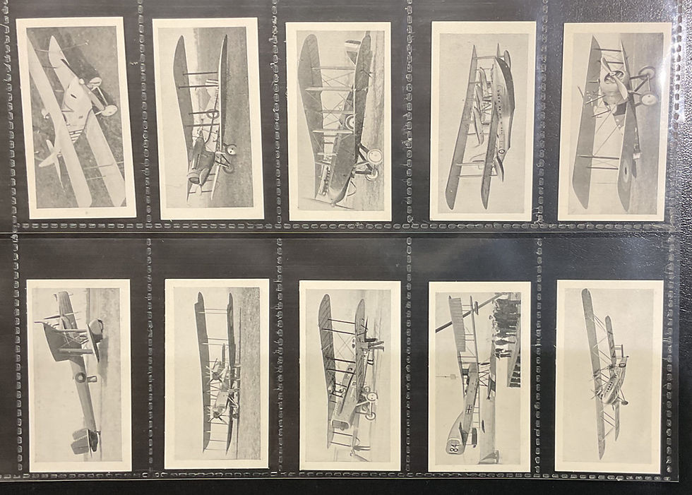 Thumbnail: Hills Aviation Series Cigarette Cards