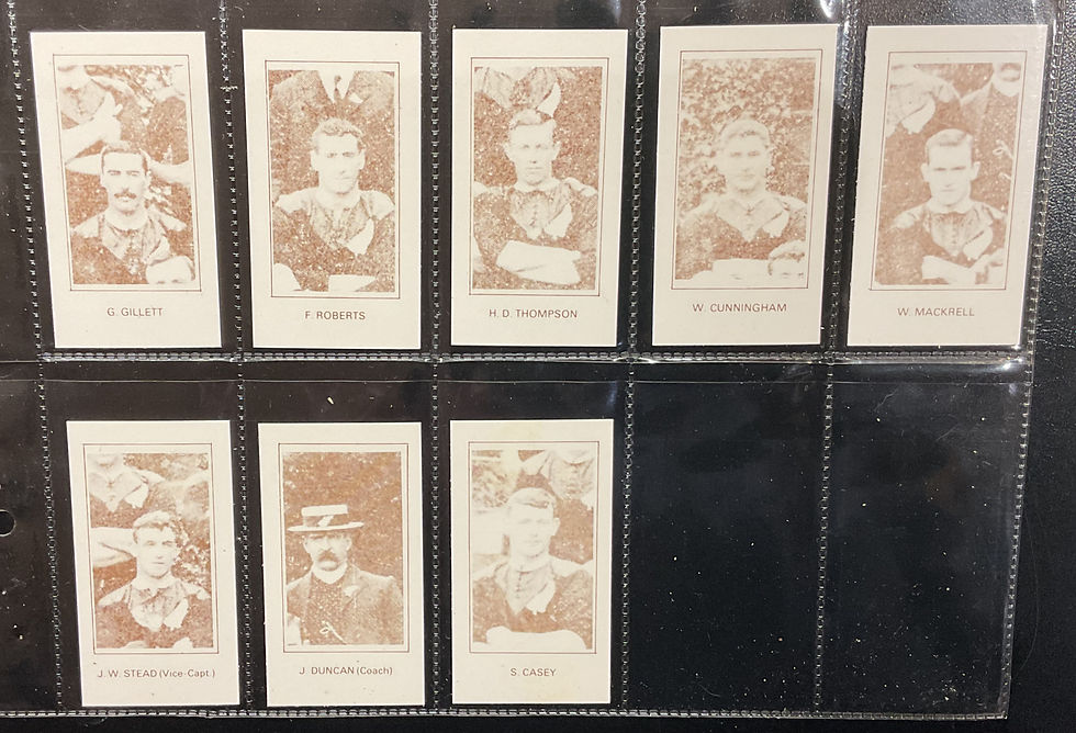 Thumbnail: Orbit Advertising Great Rugby Teams New Zealand 1905 Trade Cards