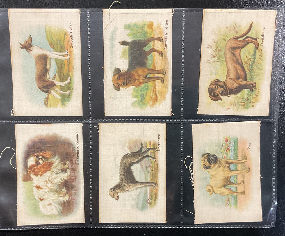 Thumbnail: British American Tobacco B.A.T Best Dogs Of Their Breed Of Silk Cigarette Cards