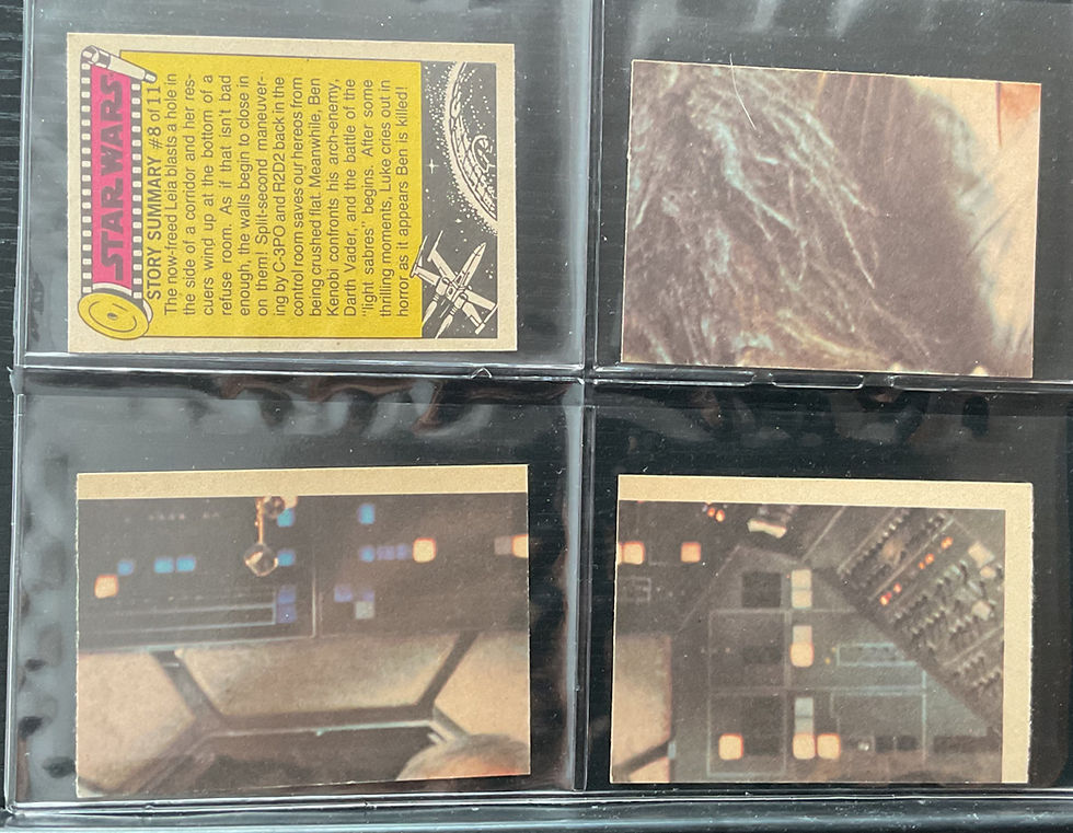 Thumbnail: Topps Gum Star Wars Bubblegum Cards