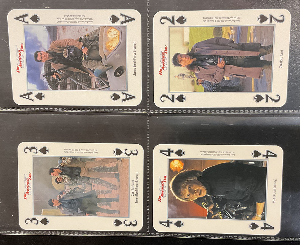 Thumbnail: Carta Mundi James Bond 007 Die Another Day Trade Cards