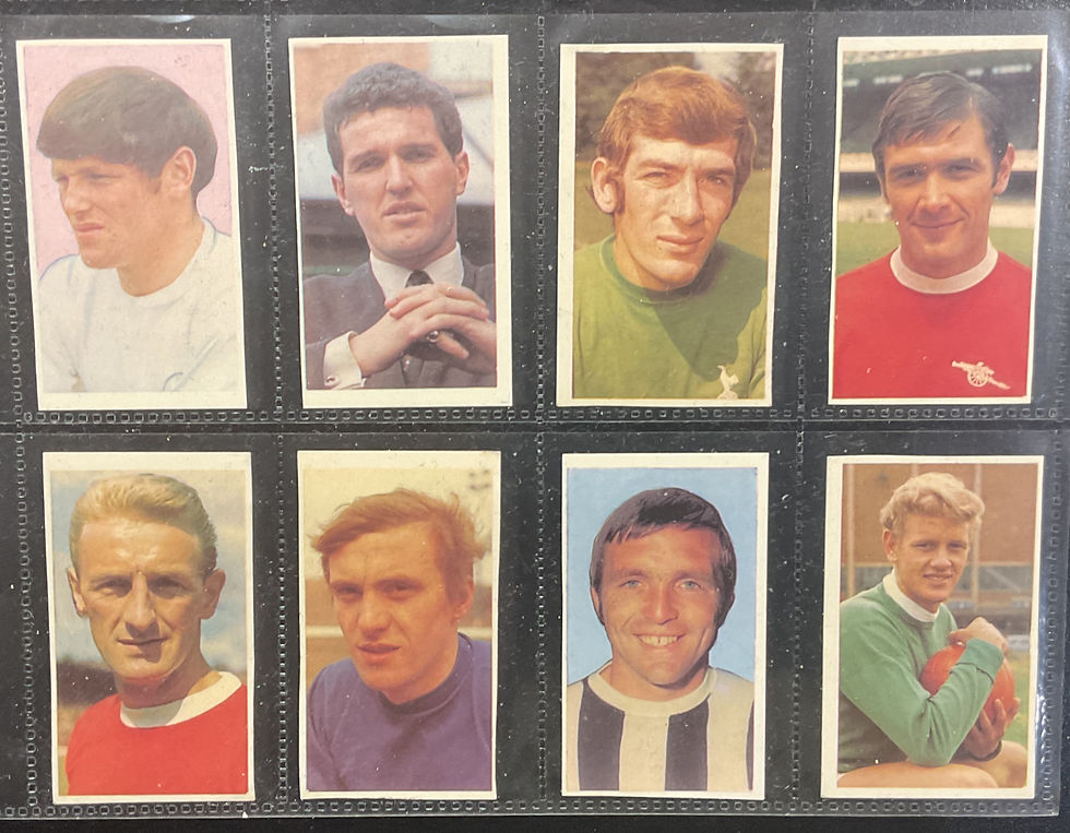 Thumbnail: Thomson World Cup Stars Football Trade Cards