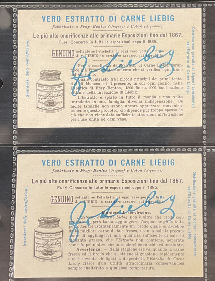 Thumbnail: Liebig In The Far West S925 Trade Cards