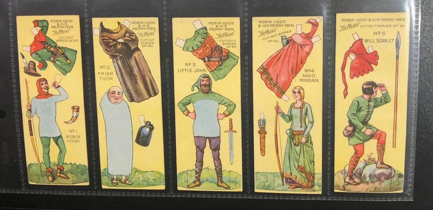 Typhoo Tea Robin Hood and His Merry Men Tea Cards