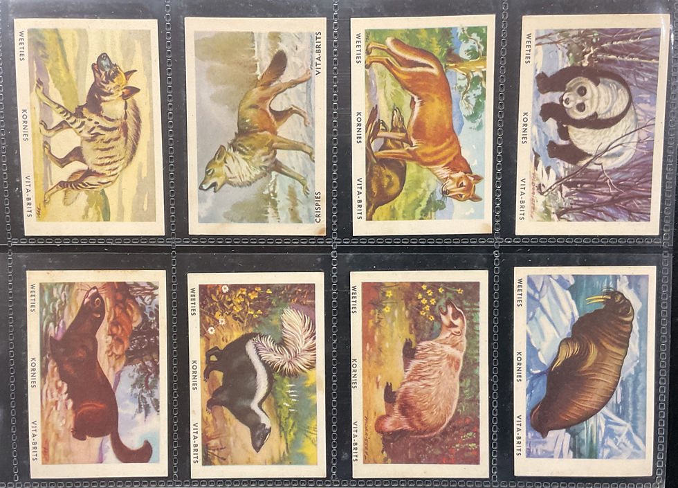 Thumbnail: Weet-Bix Animals Of The World Cereal Cards