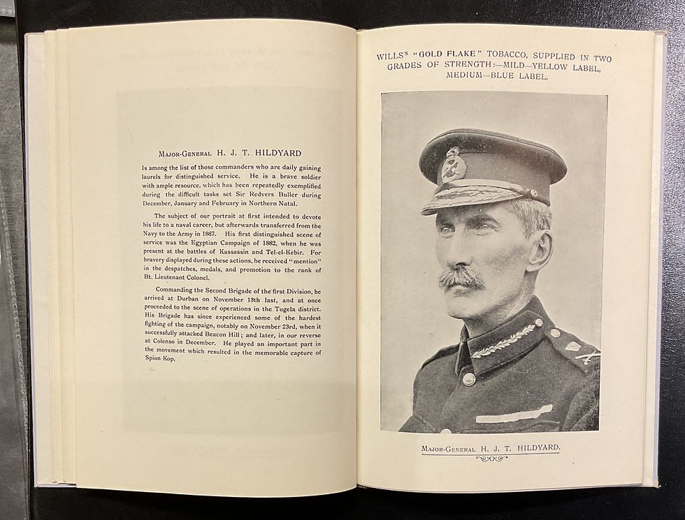 Thumbnail: Wills Britains Commanders In The Transvaal War Cigarette Album