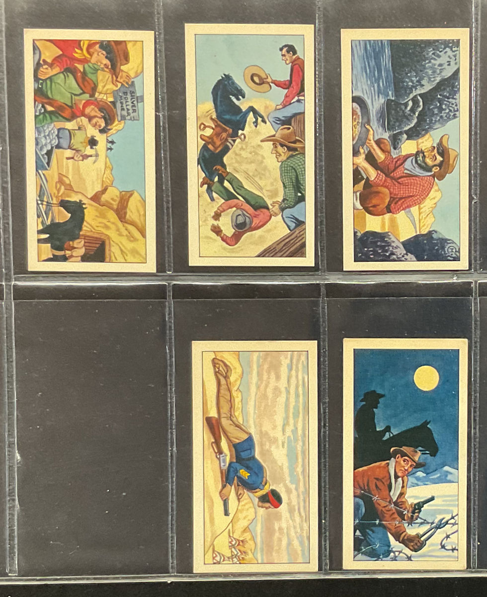 Thumbnail: United Dairies Tea The West Tea Cards