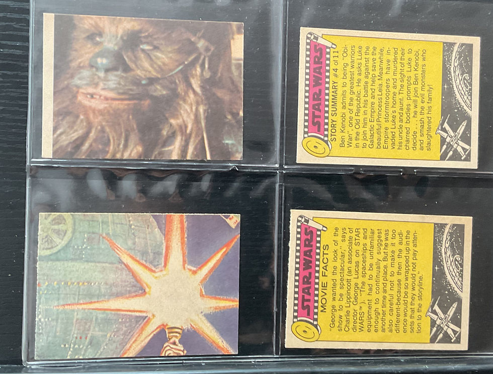 Thumbnail: Topps Gum Star Wars Bubblegum Cards