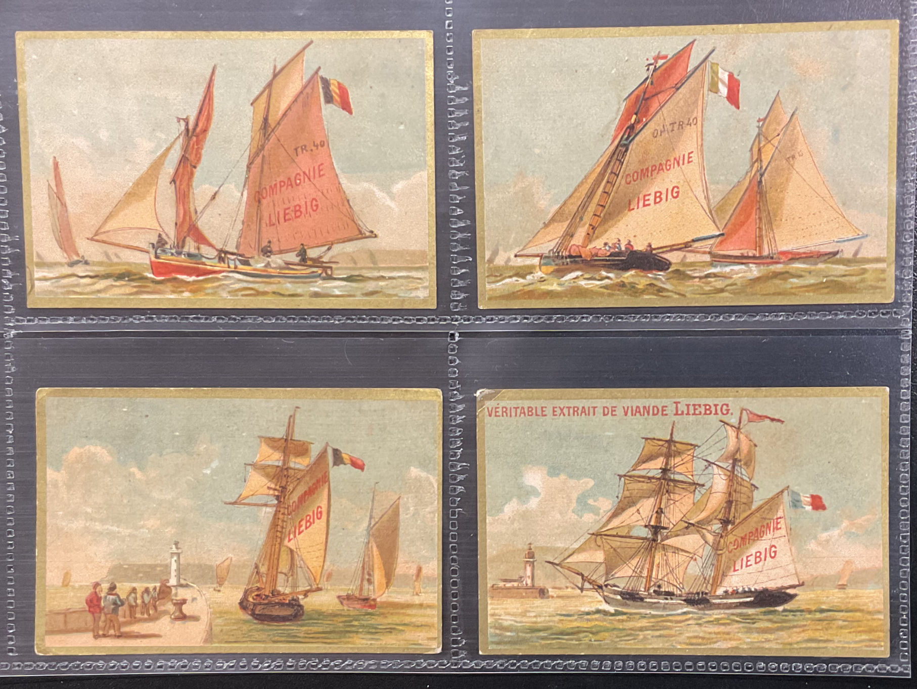 Liebig Sailing Ships 1 S109 Liebig Cards