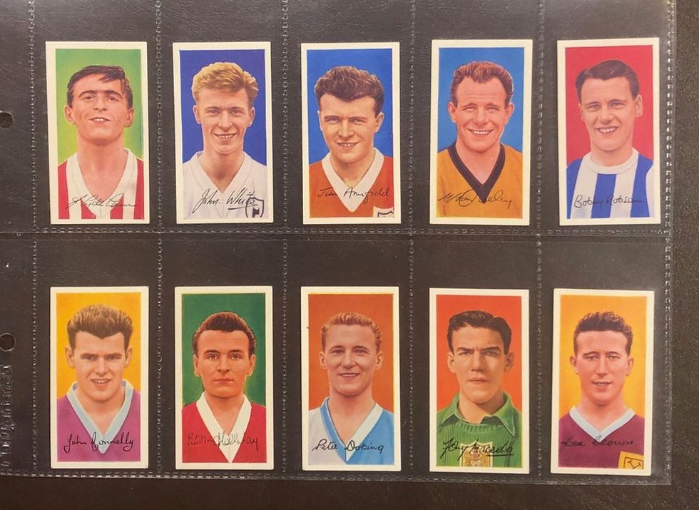 Thumbnail: Barratt Famous Footballers A.8 Series Confectionary Cards