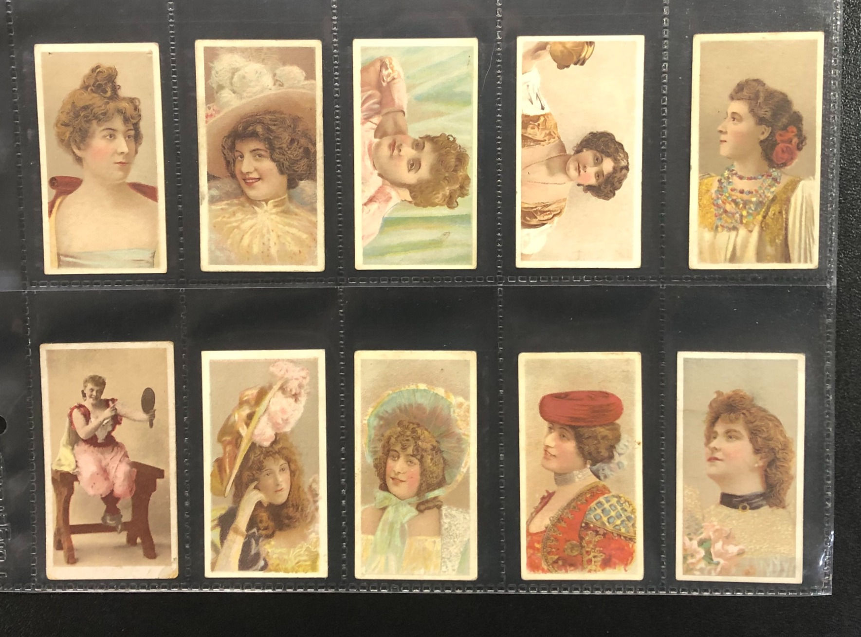 Ogdens Beauties HOL Cigarette Cards
