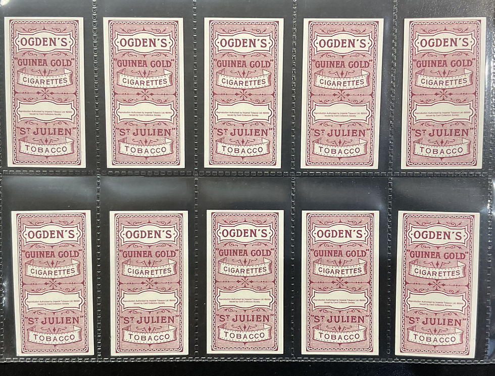 Thumbnail: Ogdens Shakespear Series Reproduction Cigarette Cards