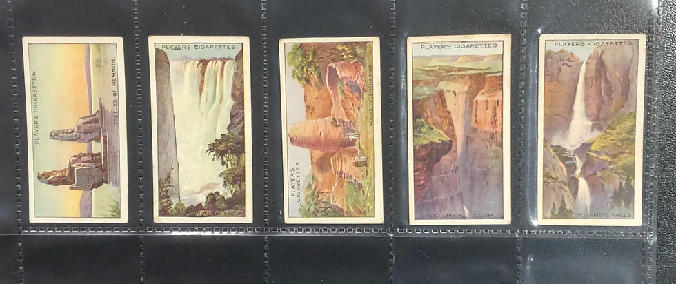Thumbnail: Players Wonders Of The World Cigarette Cards