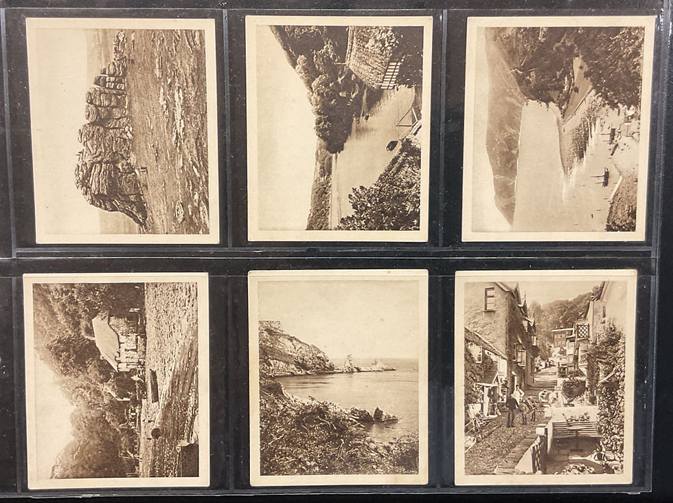 Thumbnail: Duchess Of Devonshire Dairy Co Devon Beauty Spots Cigarette Cards