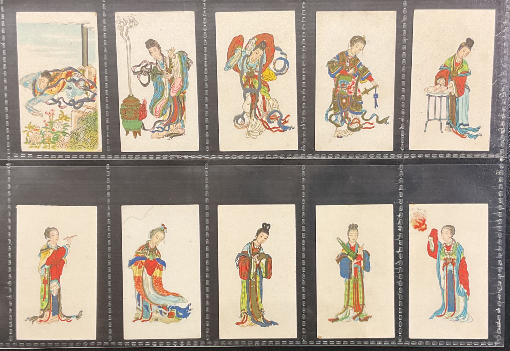 British Cigarette Co Chinese Classical Beauties Chinese Issue Cigarette Cards