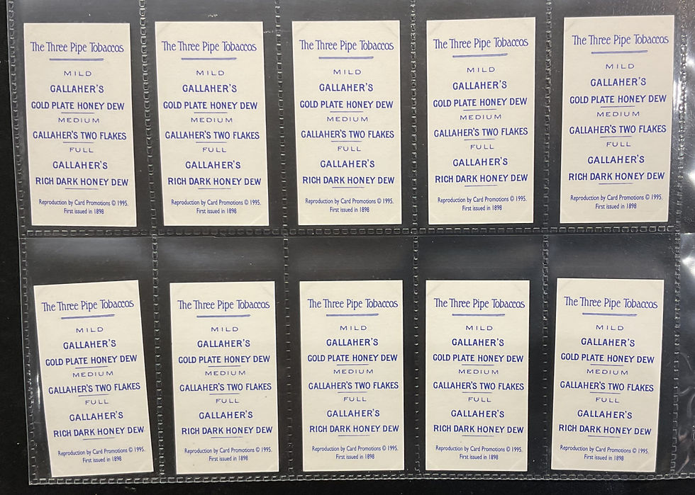 Thumbnail: Gallaher Types Of The British Army Reproduction Cigarette Cards