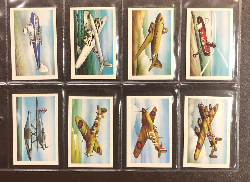 Thumbnail: Trucards History Of Aircraft Trade Cards