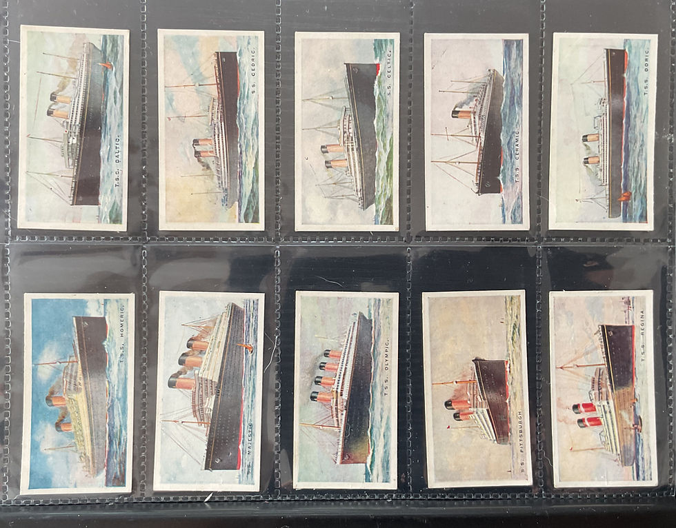 Thumbnail: Lambert & Butler Overseas Merchant Ships Of The World Cigarette Cards