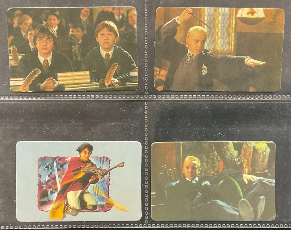 Thumbnail: Harry Potter And The Chamber Of Secrets 2003 Calendar Trade Cards