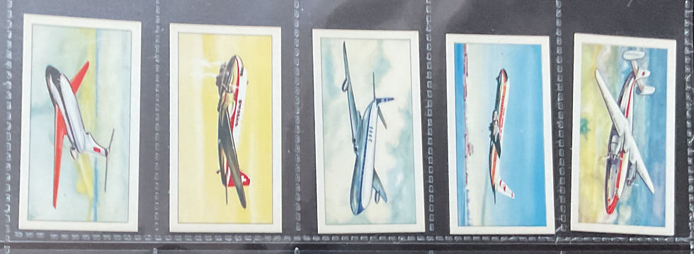 Thumbnail: Glengettie Tea International Airliners Tea Cards