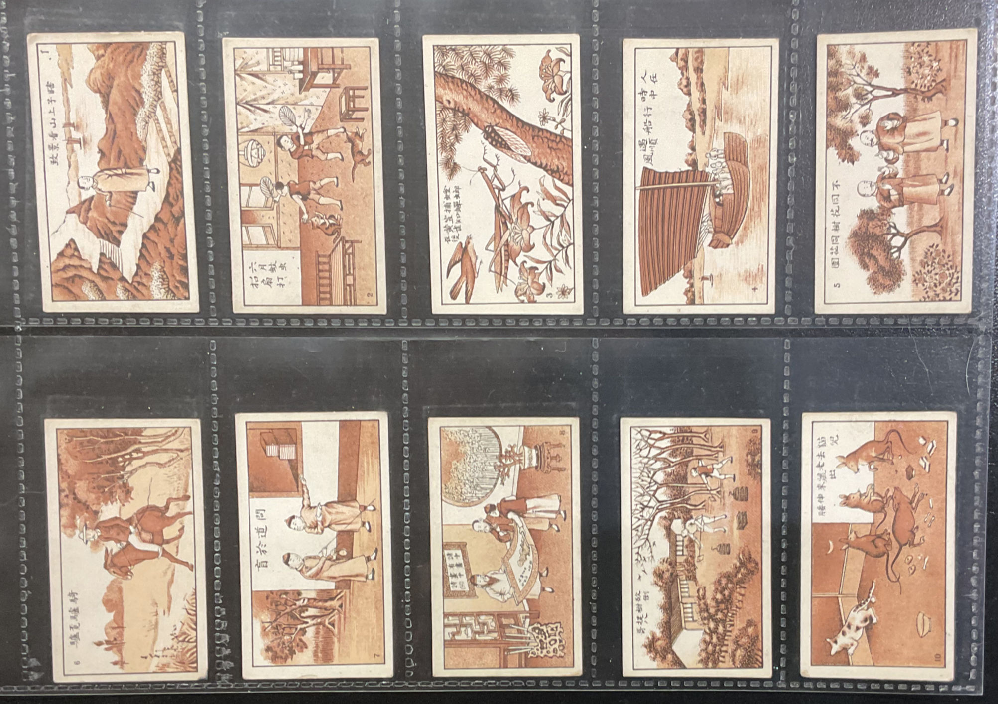 Wills Pirate Chinese Proverbs Cigarette Cards