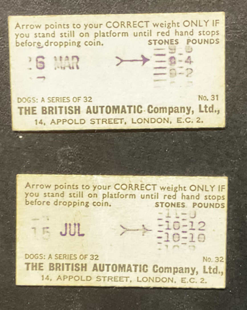 Thumbnail: British Automatic Dogs Trade Cards
