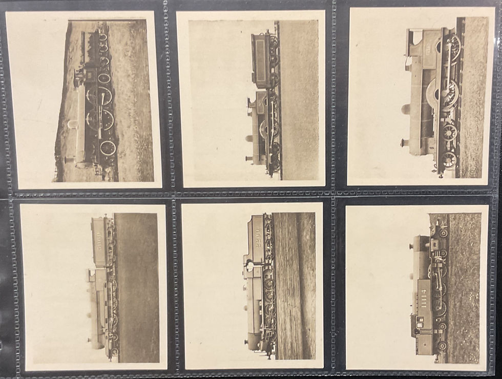 Thumbnail: Hills The Railway Centenary 1825 - 1925 2nd Series Cigarette Cards