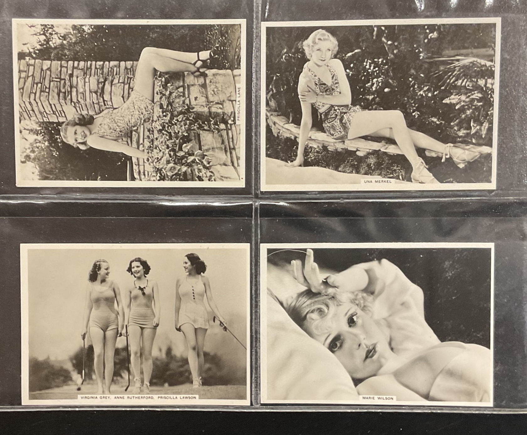 British American Tobacco B.A.T. Modern Beauties Sixth Series Cigarette Cards