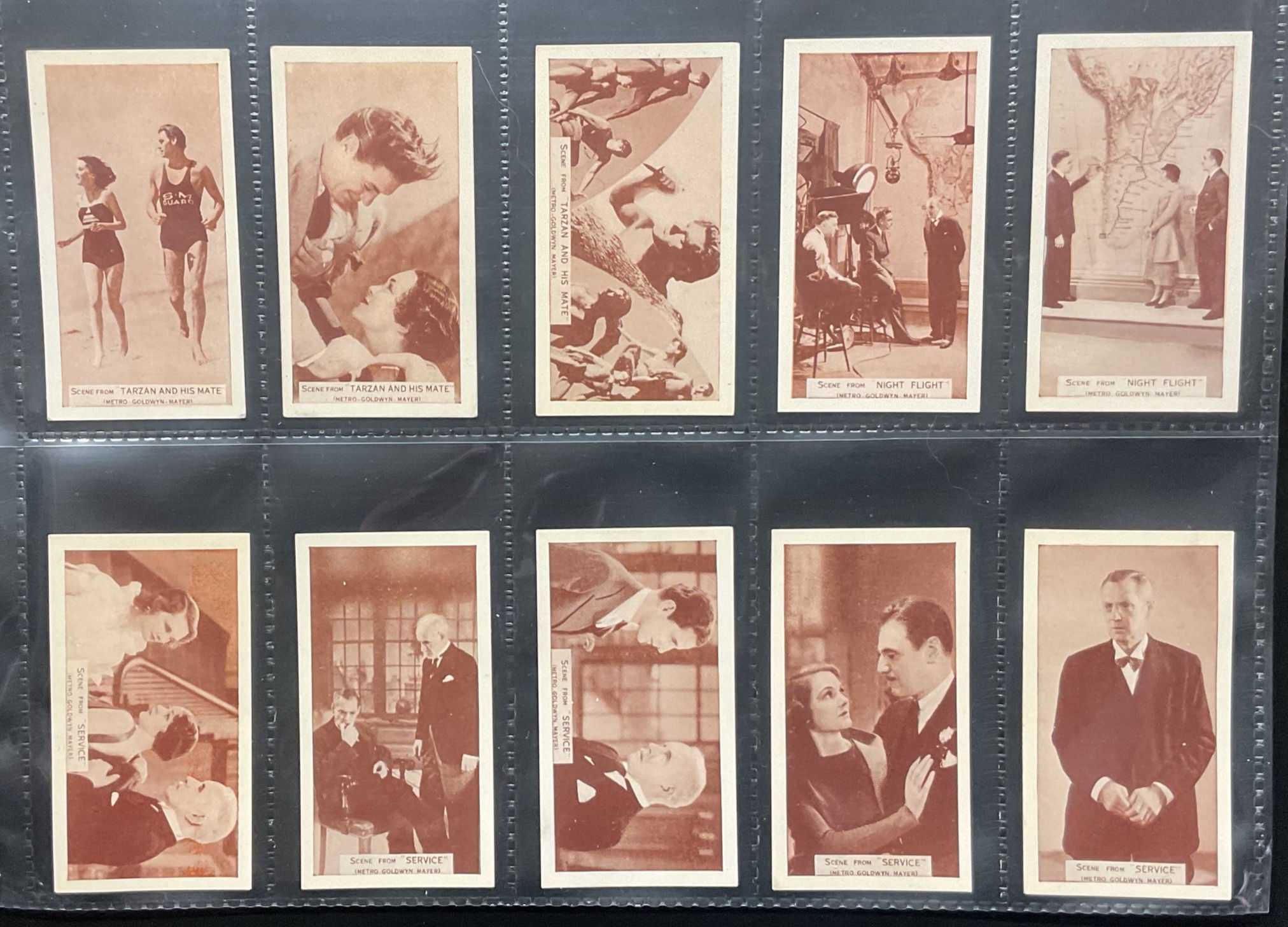 Ardath Scenes From Big Films Cigarette Cards