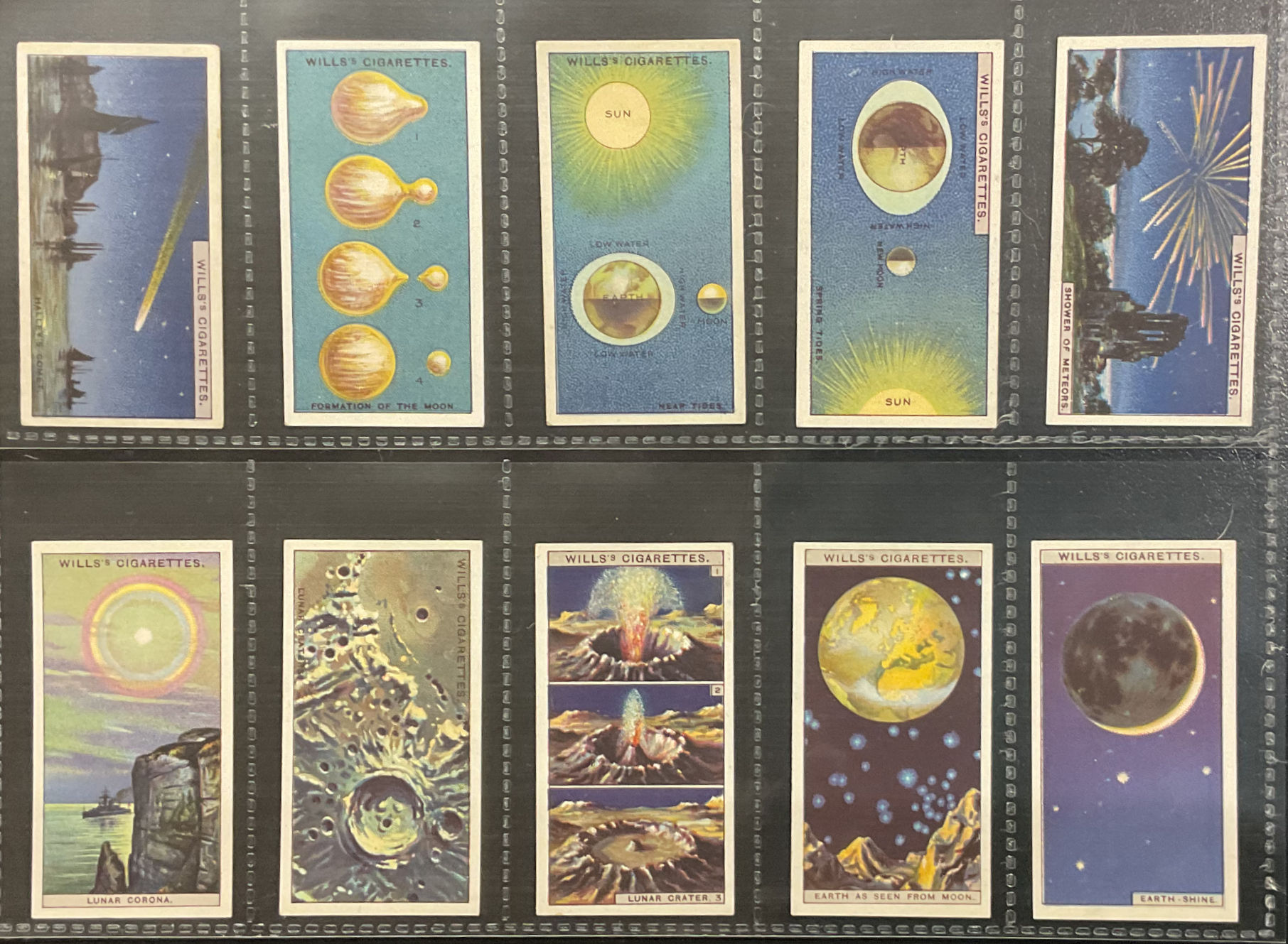 Wills Romance Of The Heavens Cigarette Cards