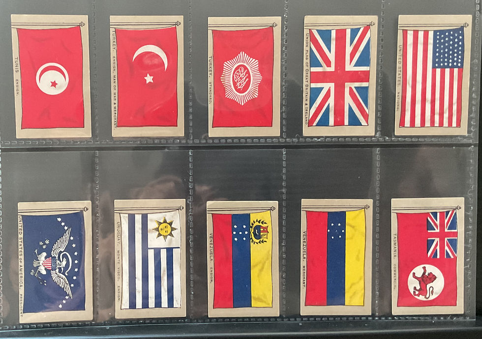 Thumbnail: Wills Overseas Flags & Ensigns Cigarette Cards